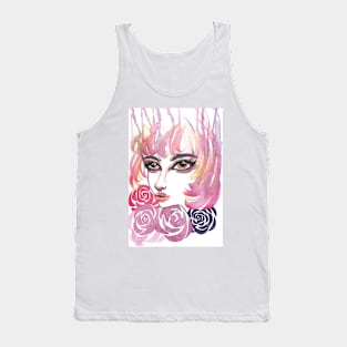 Vivid Roses Tank Top